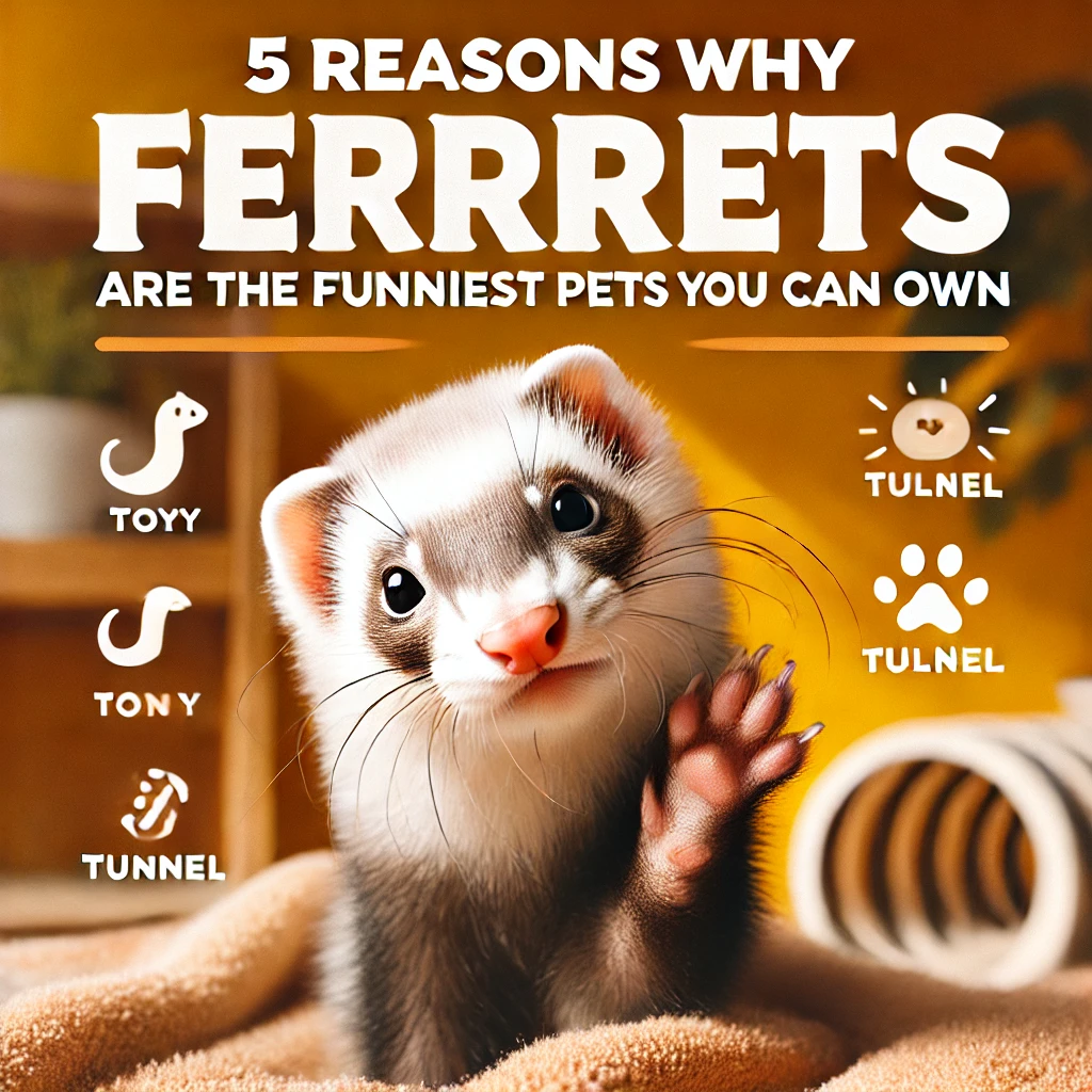 5 Reasons Why Ferrets Are the Funniest Pets You Can Own