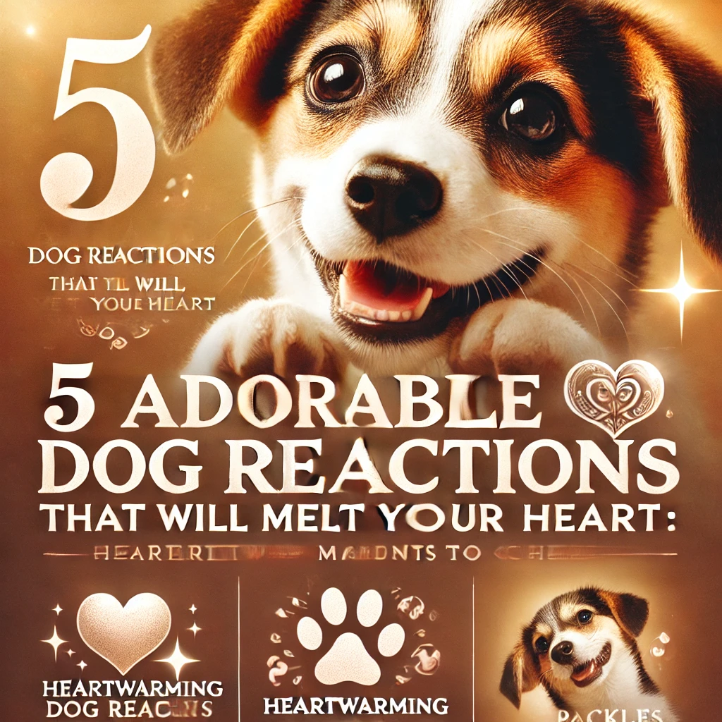 5 Adorable Dog Reactions That Will Melt Your Heart: Heartwarming Moments to Cherish