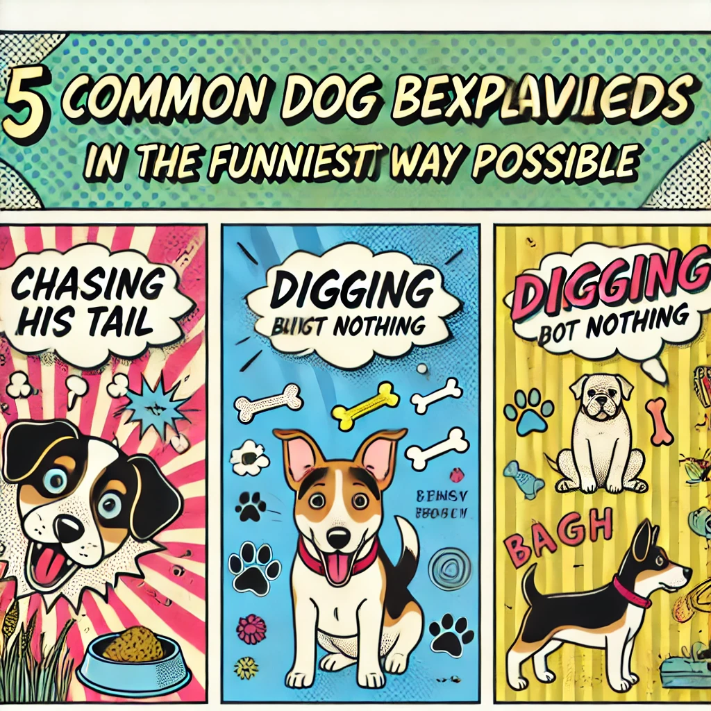 5 Common Dog Behaviors Explained in the Funniest Way Possible