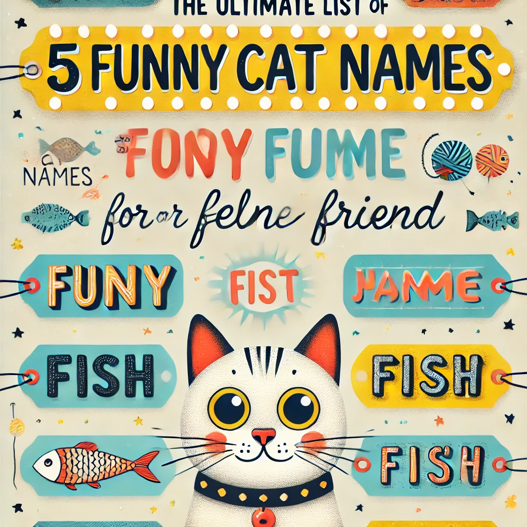 The Ultimate List of 5 Cat Names That Are Too Funny to Ignore for Your Feline Friend