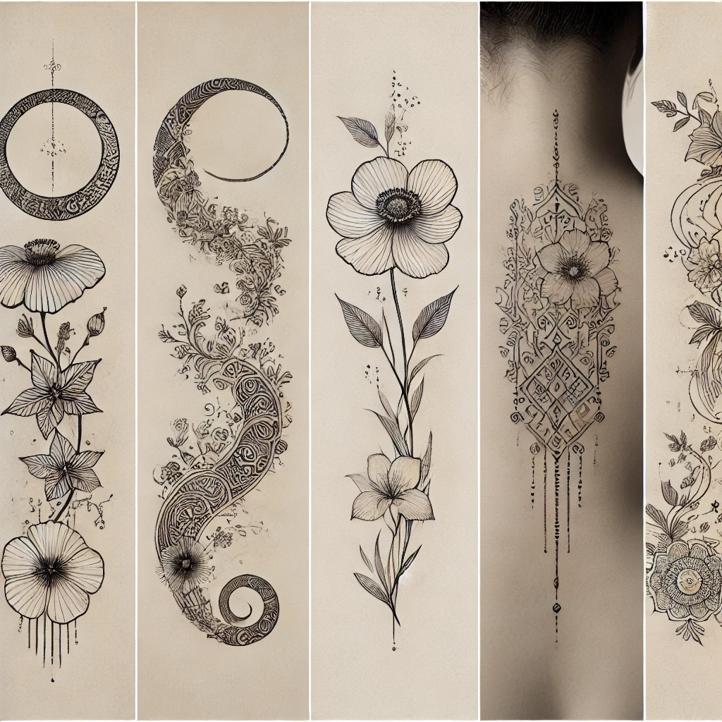 5 Gorgeous Spine Tattoos That Make a Bold Statement: A Distinctive Expression of Artistry