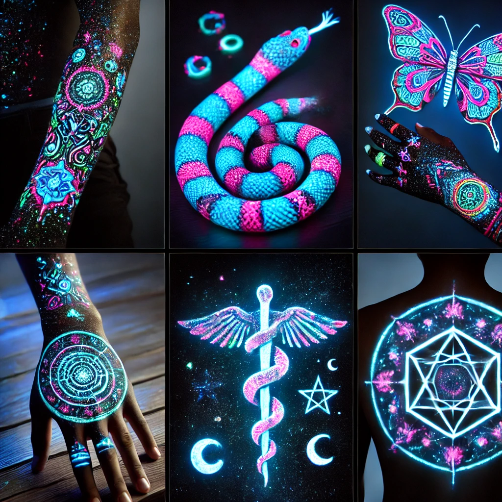 5 Incredible Glow-in-the-Dark Tattoos You Need to See for Unique Body Art
