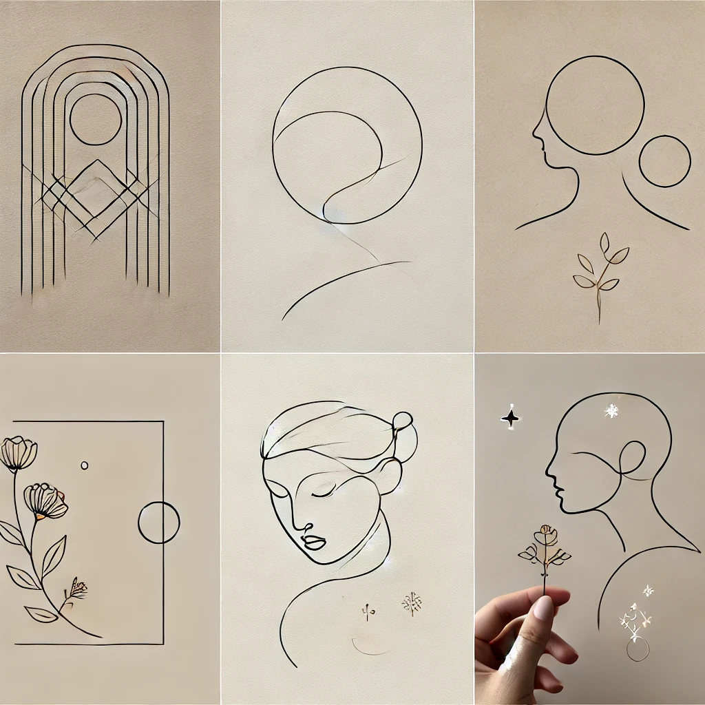 5 Minimalist Line Tattoos That Are Pure Elegance: Discover Timeless Designs for a Chic Aesthetic
