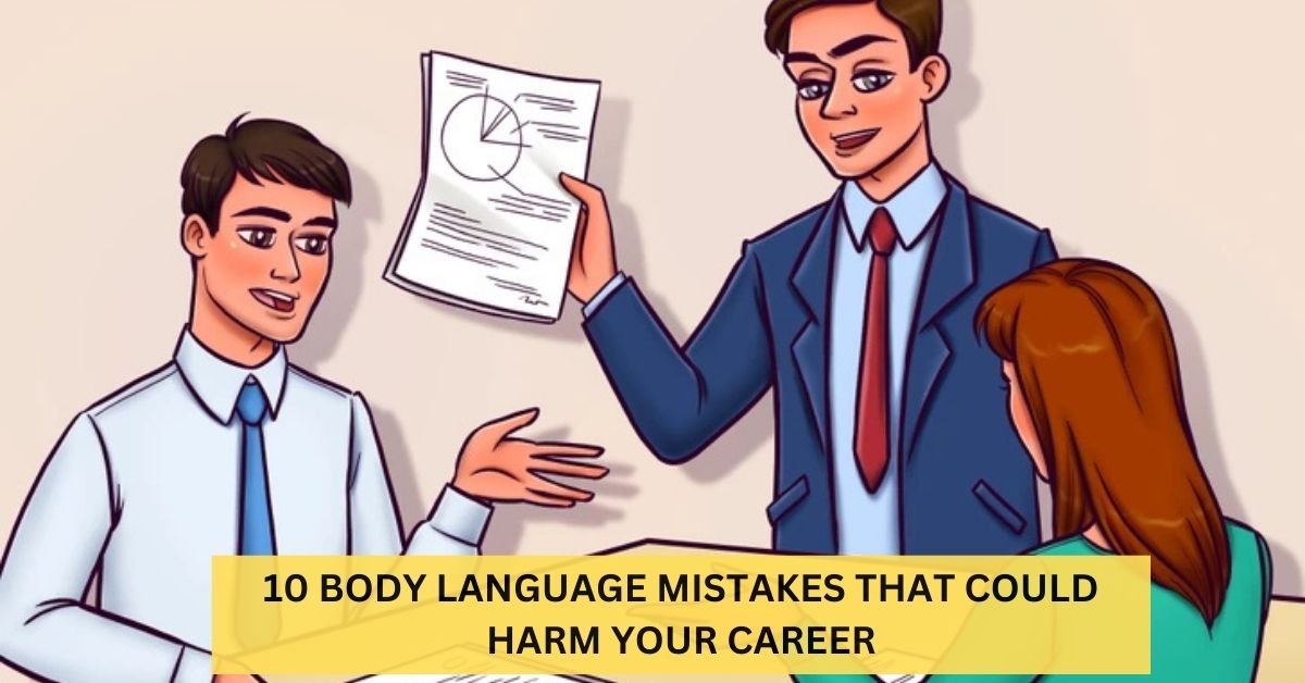 10 Body Language Mistakes That Could Harm Your Career