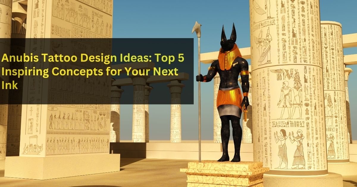 Anubis Tattoo Design Ideas