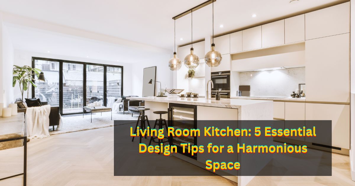 Living Room Kitchen