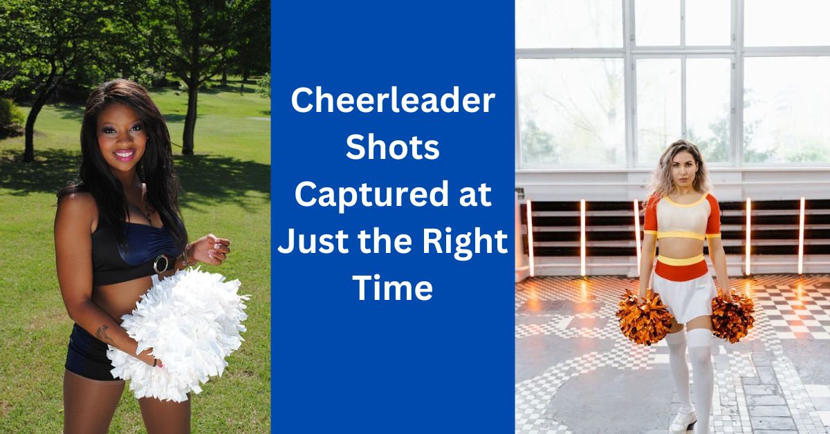 Cheerleader Shots Captured at Just the Right Time