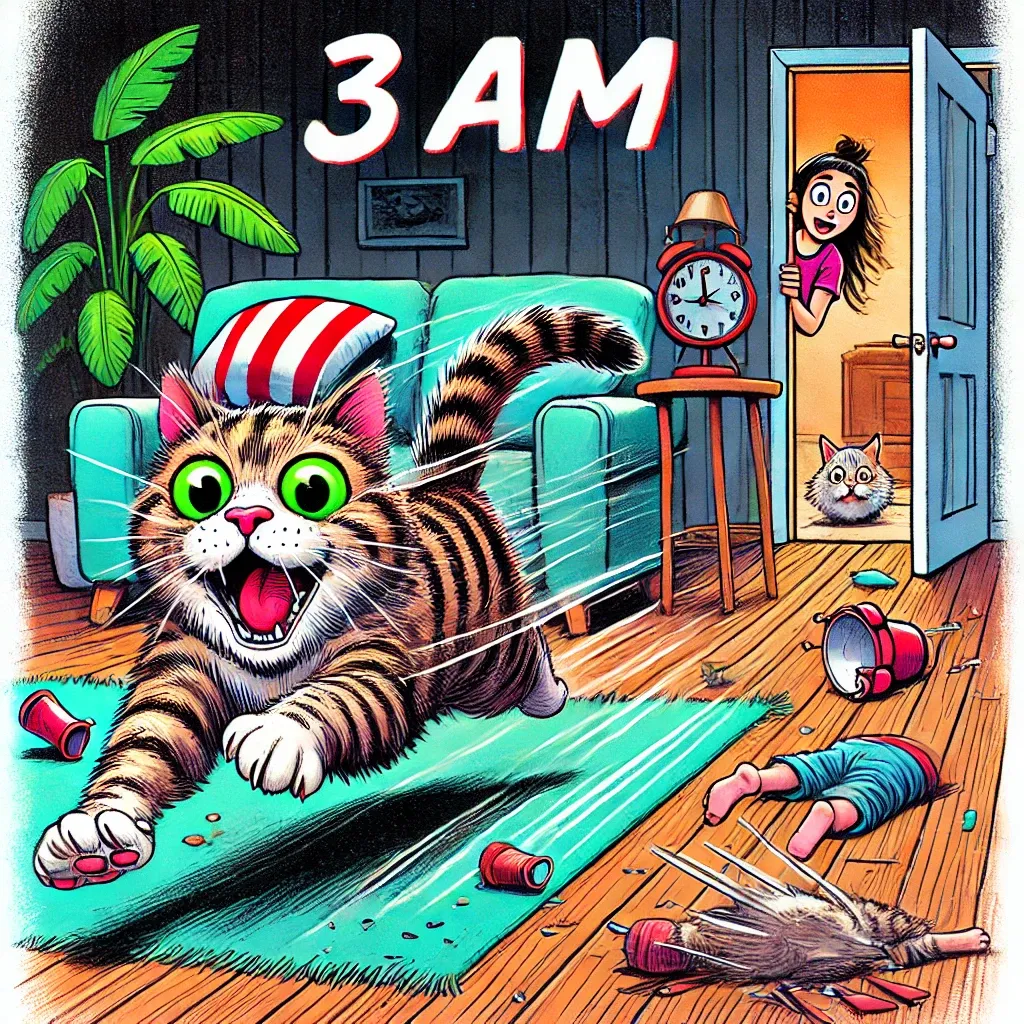 Why Your Cat’s Zoomies at 3 AM Make Perfect Sense for Their Natural Instincts