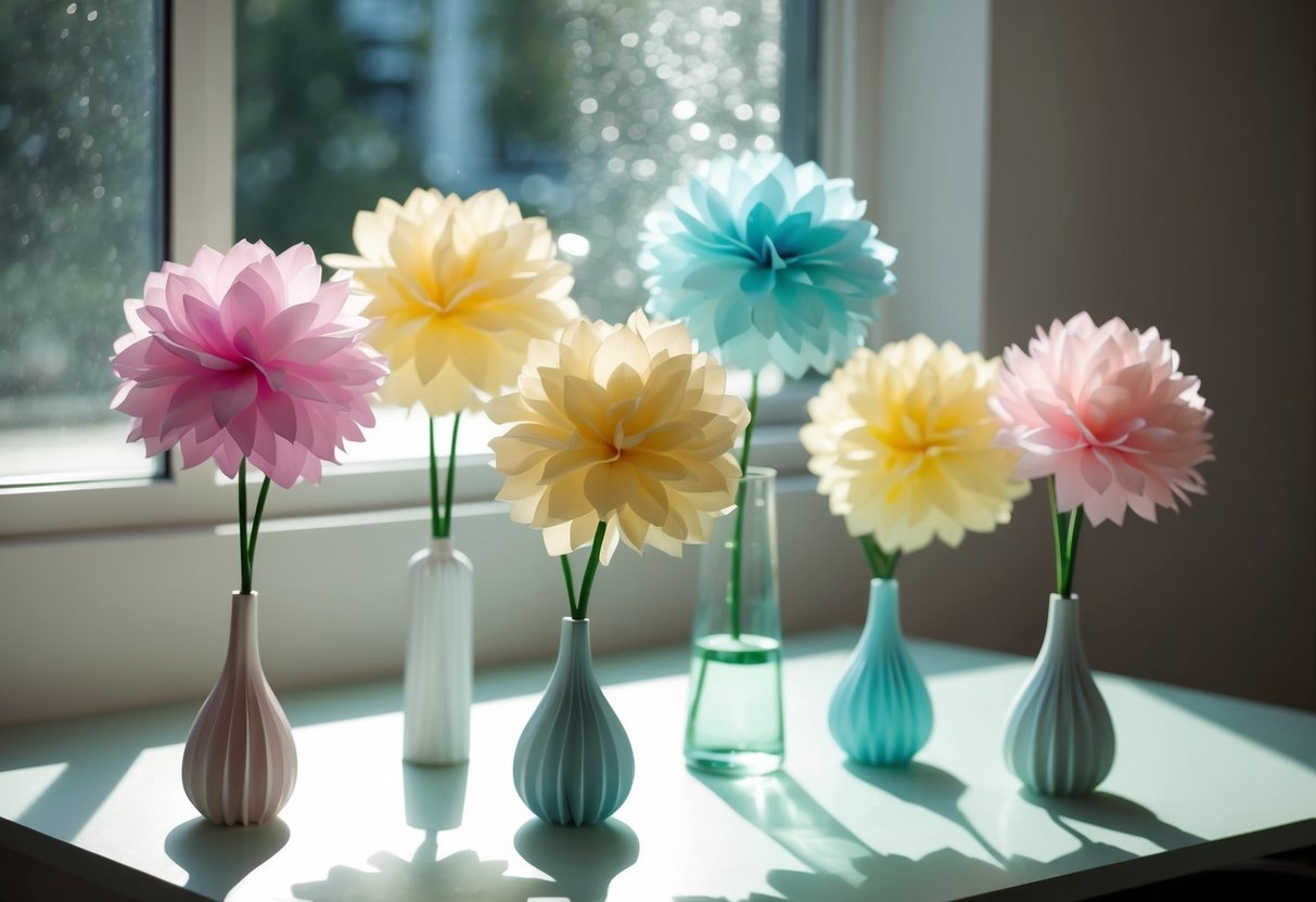 5 Tissue Paper Flowers Ideas: Creative and Simple DIY Decorations