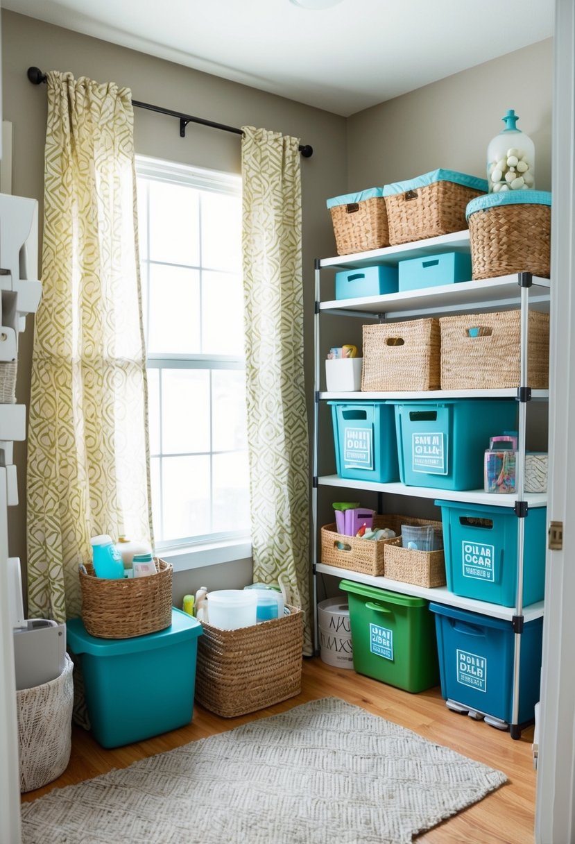 easy dollar store hacks to keep the house organized on a budget