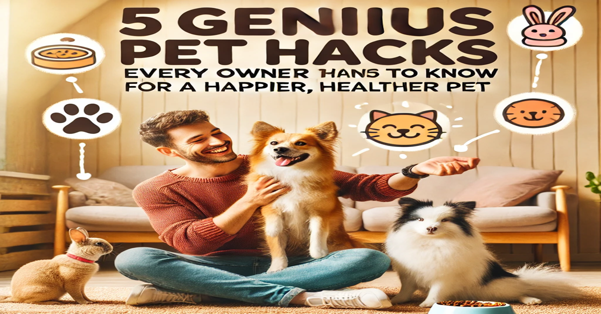 5 Genius Pet Hacks Every Owner Needs to Know for a Happier, Healthier Pet